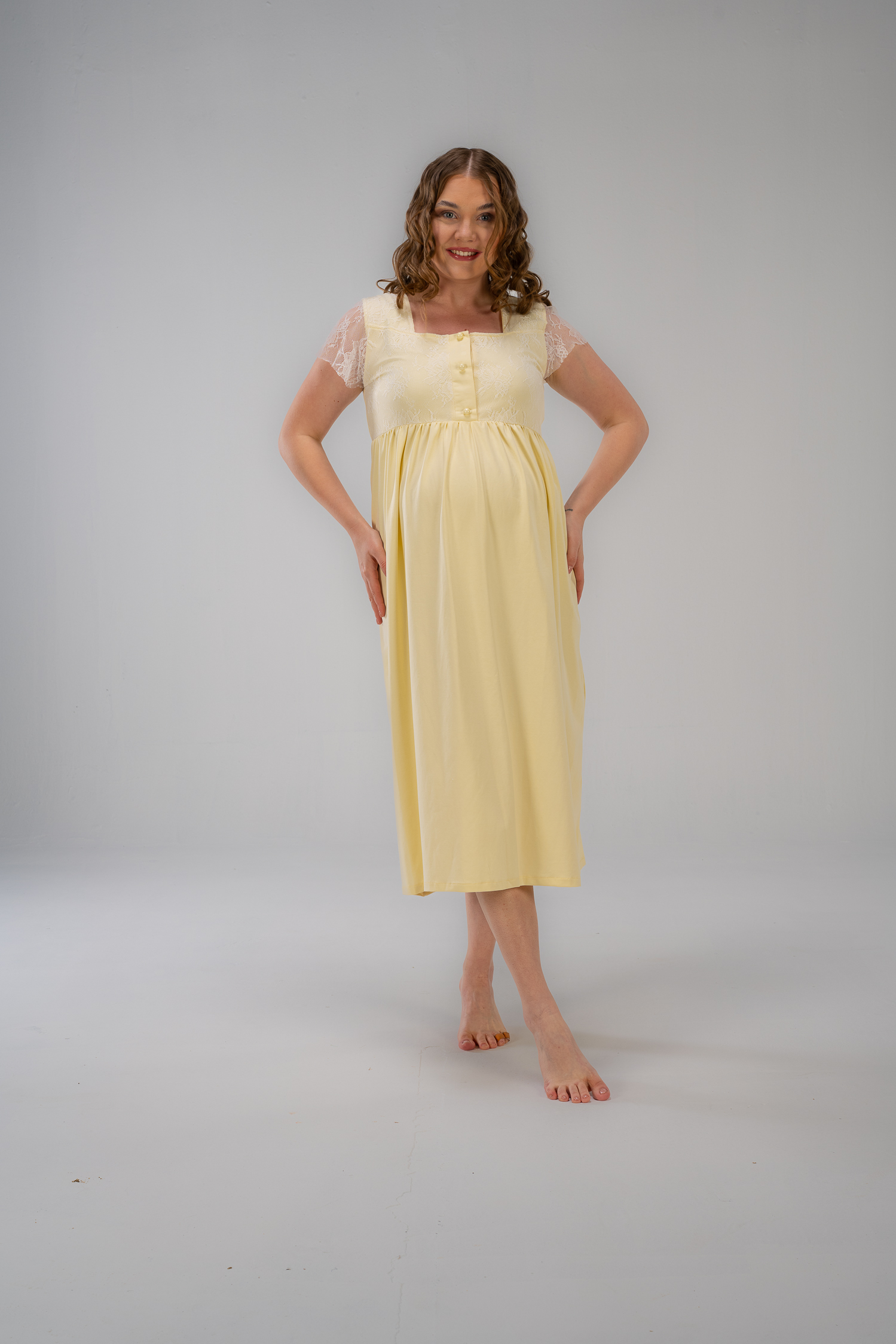Copy of DSC_0202 maternity nightgown summer in 5 colors