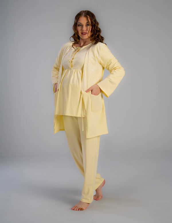 cotton summer maternity pj from mom to be