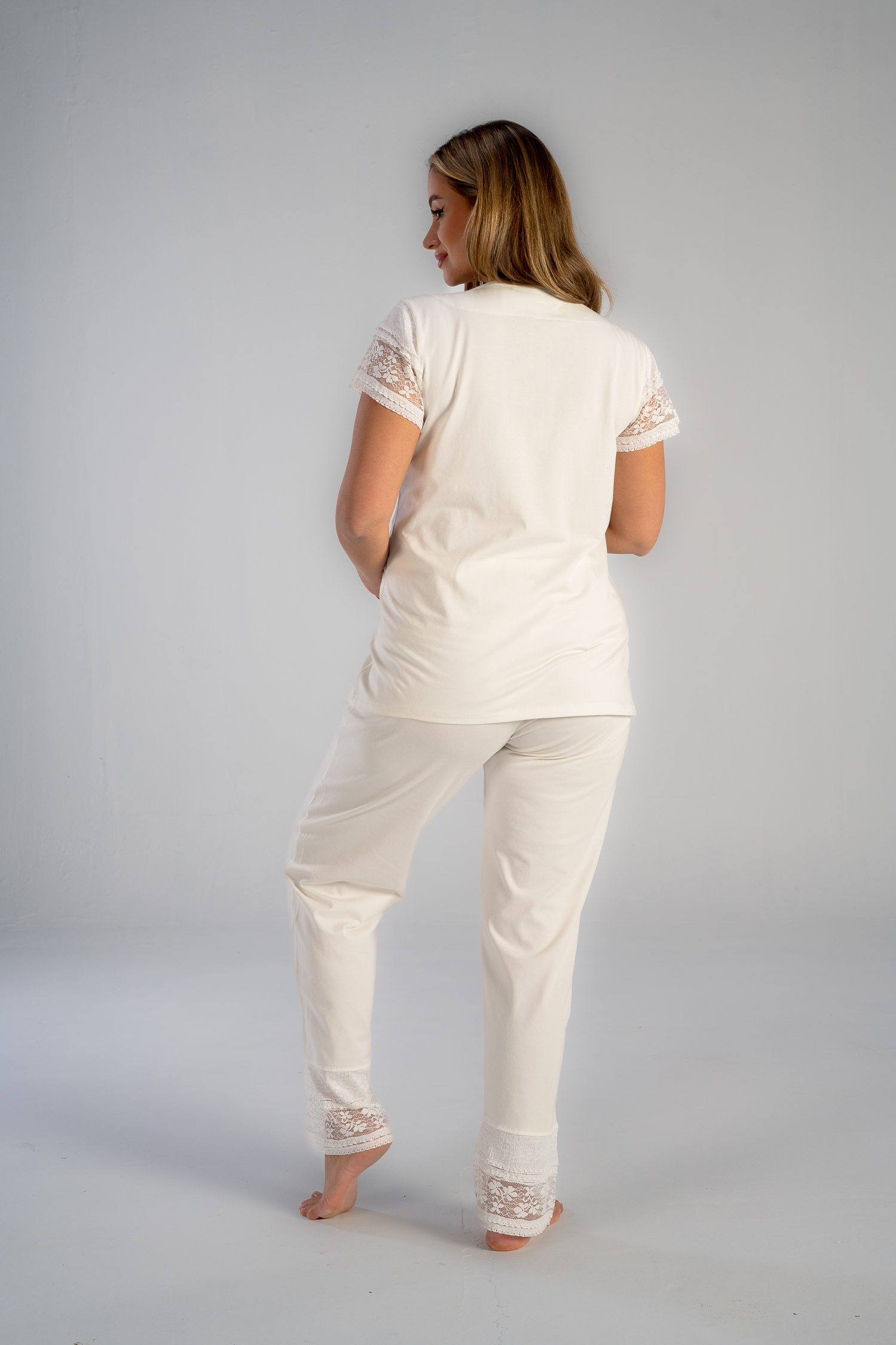 Copy of DSC_0374 (1) Soft maternity half sleeve pajama