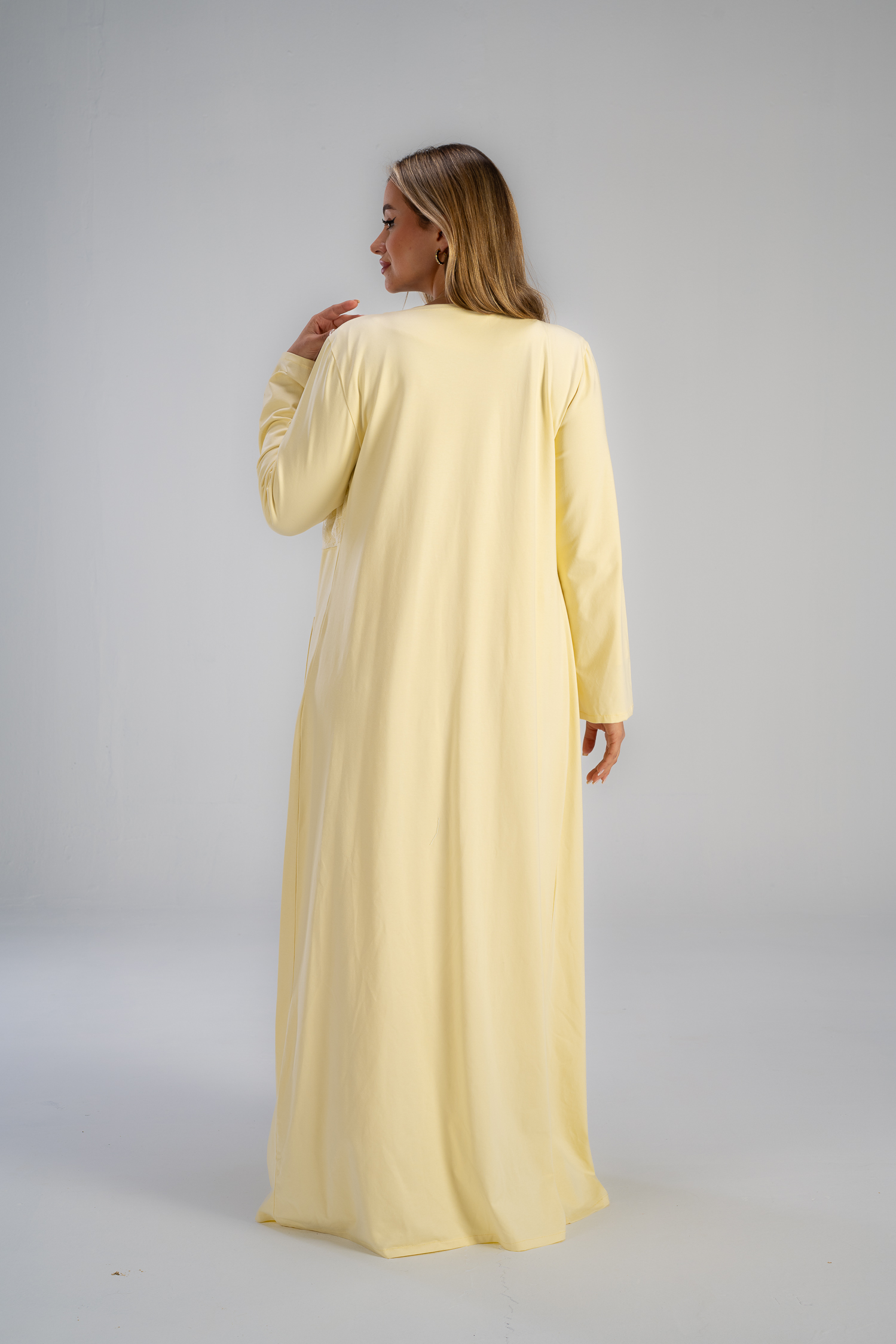 DSC_0239 (1) Maternity Summer Long Gown + Robe | Mom To Be