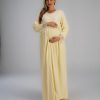 Maternity Summer Long Gown + Robe | Mom To Be