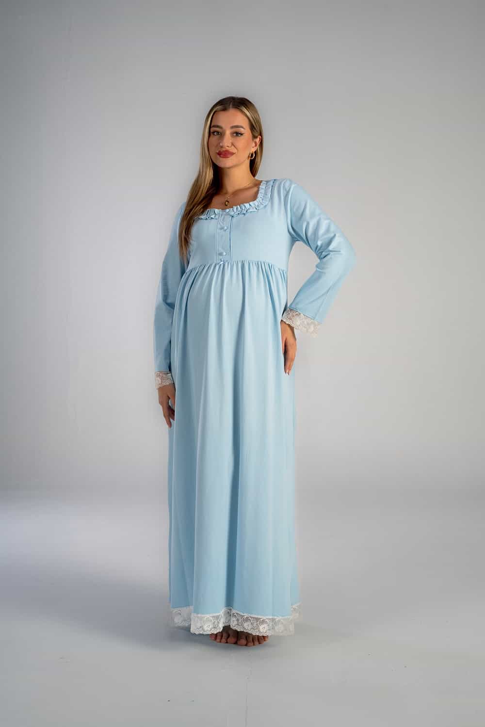 DSC_0851 Complete Maxi Nightwear Set
