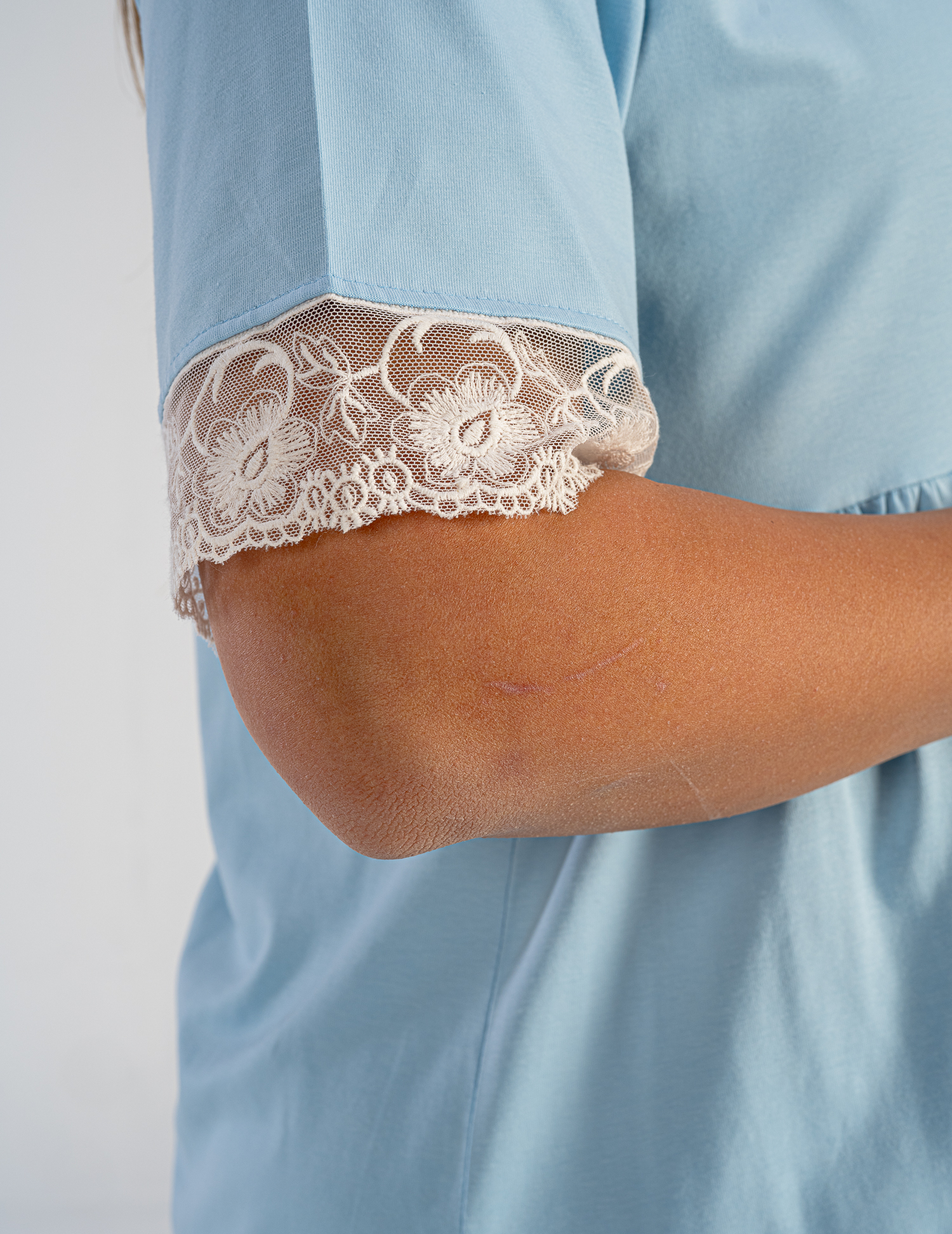 DSC_0996 half sleeve maternity pj