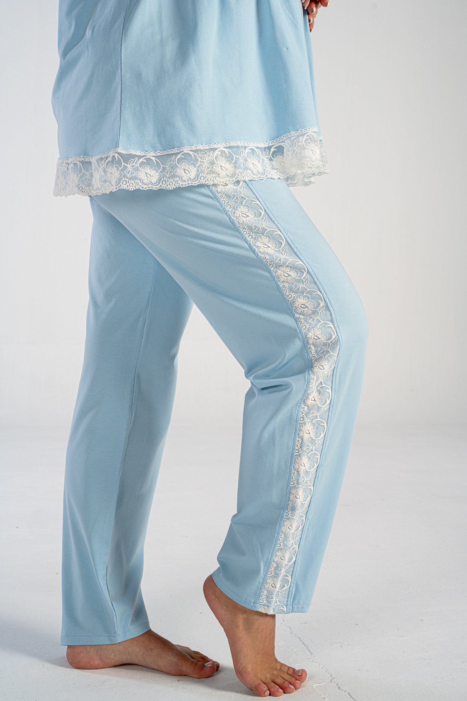 DSC_1000 half sleeve maternity pj