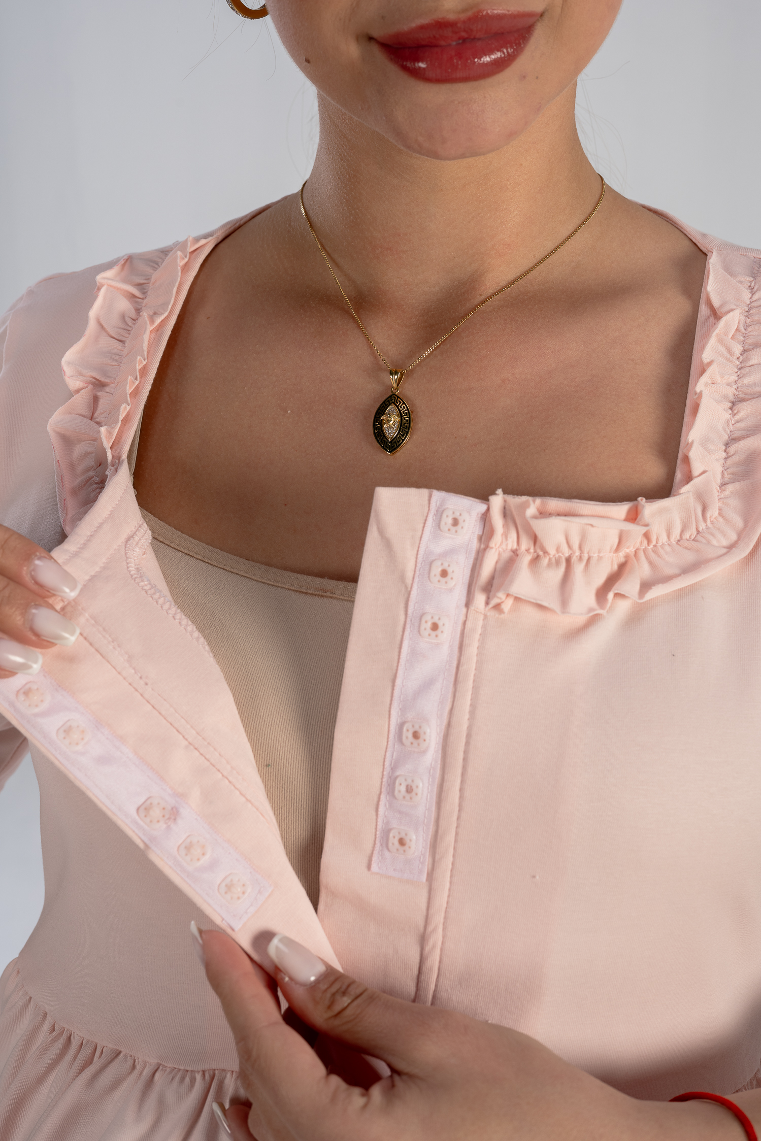 maternity midi nightgown shop now!