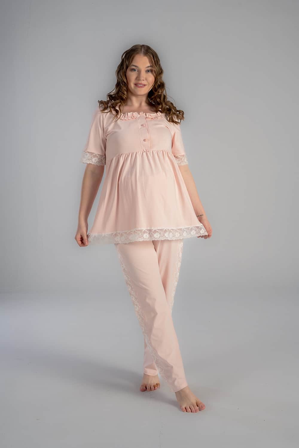 DSC_1146 Maternity And Nursing Half Sleeve PJ | 5 Colors