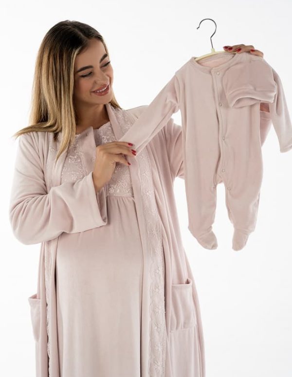 WN206-Plain Onsie - Pink