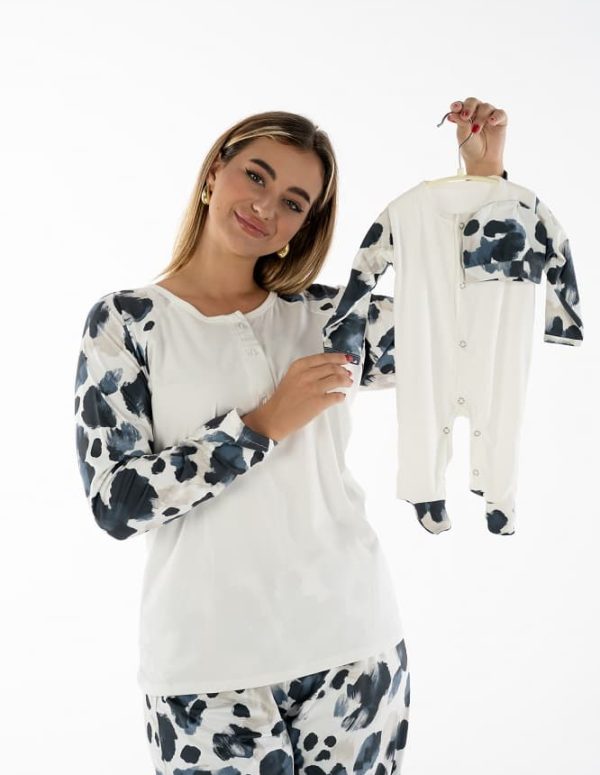 SS205 - بيجاما ليوبرد ازرق