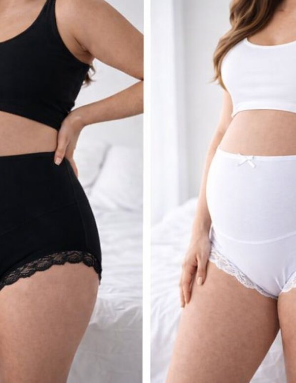 Soft, comfortable underwear with soft elegant lace.