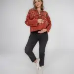 بنطلون جينز حمل سكيني - XXL, DB