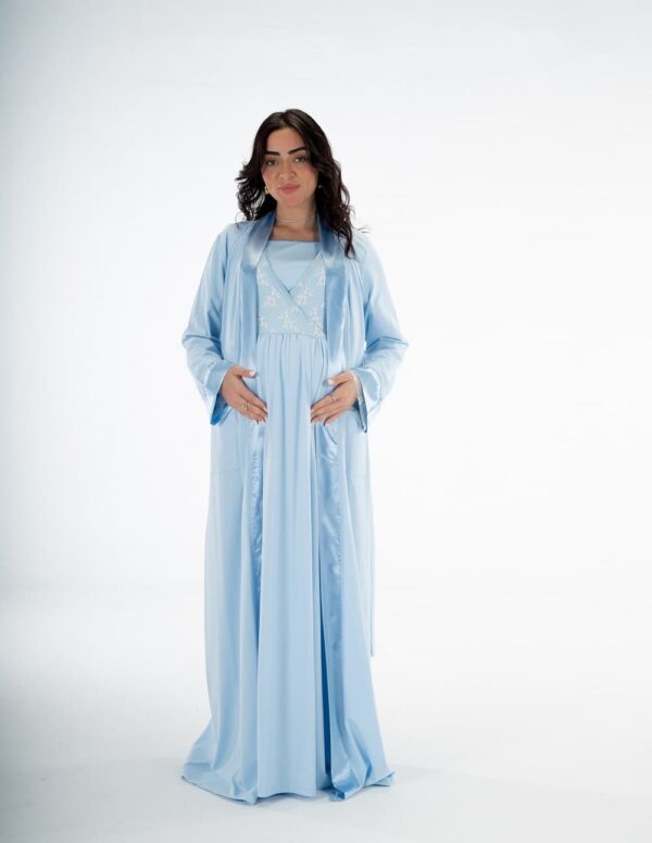 SM206- طقم ماكسي جاون - أزرق, XL